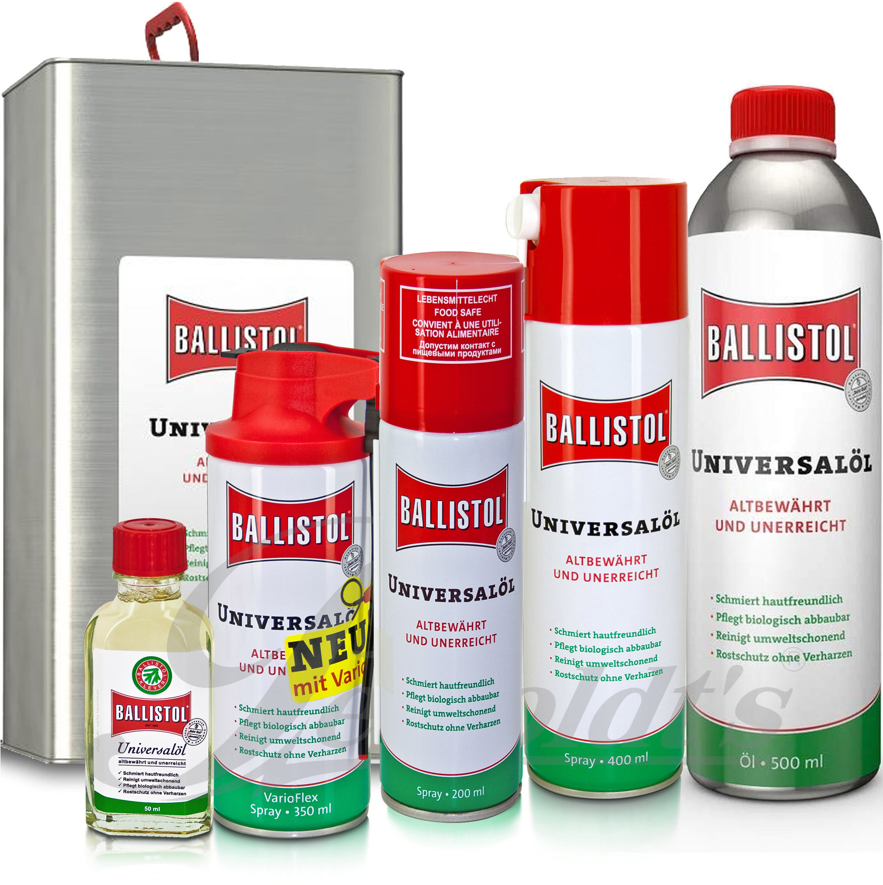 Ballistol Universalöl, schmiert, reinigt und konserviert - Petzoldts...