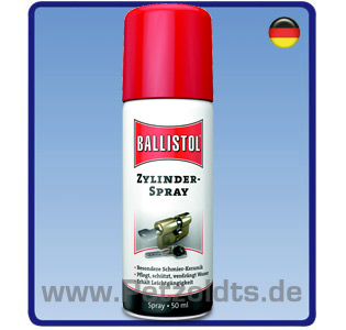 BALLISTOL Zylinder-Spray, 50ml - die Spezialpflege für Zylinder